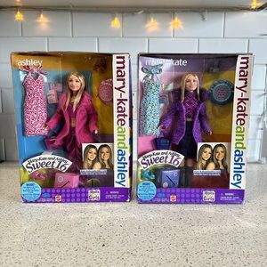 RARE MARY KATE AND ASHLEY SWEET 16 COLLECTIBLE DOLLS